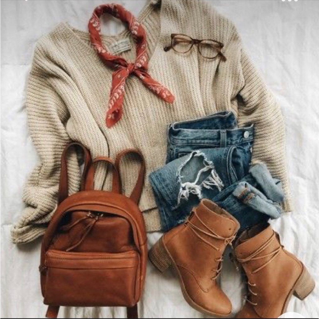 6pcs Clothing Boutique Fall Autumn Sweater Jacket Accessories Mystery Box S-2xl